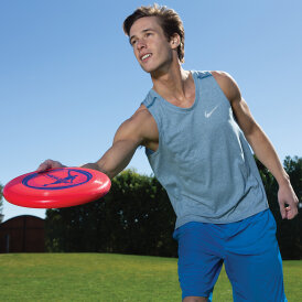Aerobie MEDALIST Wettkampf Disk Frisbee Wurfscheibe Wurfdisk 27cm 175g Weiß