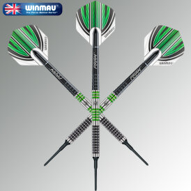 "Verpackung beschädigt" - Winmau Soft Darts Daryl Gurney Spezial Special Edition 90% Tungsten Softtip Dart Softdart 20 g