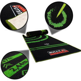 BULLS Dart Carpet-Mat Dartmatte Dartteppich 140 Green 67807