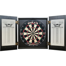 BULLS NL Classic Cabinet Black, Schwarz ohne Dartboard