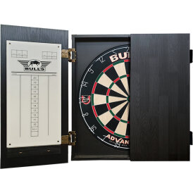 BULLS NL Classic Cabinet Black, Schwarz ohne Dartboard
