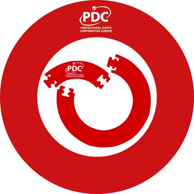 PDC Europe Darts 4-teilig Surround Dart Surround Dartboard Surround / Dart Catchring