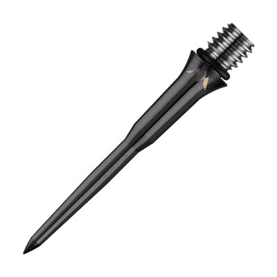 Mission Dart Steel Tip Titan Pro Titanium Conversion Dart Points Dart Wechsel- Spitzen Schraubspitzen Schwarz Smooth Point 30 mm