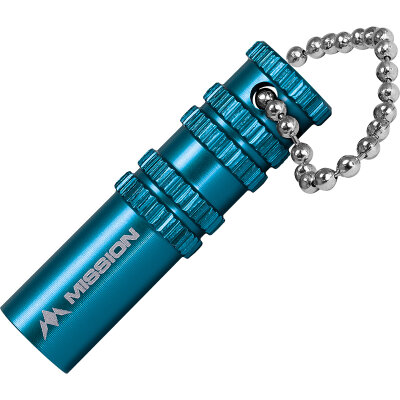 Mission Dart Aluminium Broken Shaft Remover - Extractor Tool - Shaft Entferner Blau
