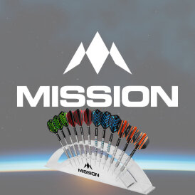 Mission Dart Station 12 Darts Display Acry Darts Display Stand Dartständer