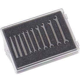 Micro Maulschlüssel Set 10-tlg. 1 - 4 mm