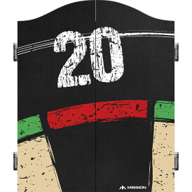 Mission Dart Dartboard Cabinet Deluxe Quality in verschiedenen Designs