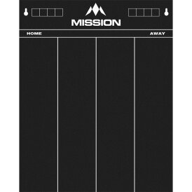 Mission Dart Chalkboard Kreidetafel beidseitig verwendbar...