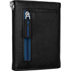 Mission Dart Flint Darts Case Darttasche Dartcase Dartbox Wallet Blau