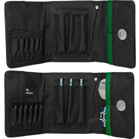 Mission Dart Flint Darts Case Darttasche Dartcase Dartbox Wallet Grün