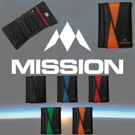 Mission Dart Flint Darts Case Darttasche Dartcase Dartbox Wallet Grün