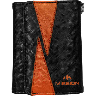 Mission Dart Flint Darts Case Darttasche Dartcase Dartbox Wallet Orange