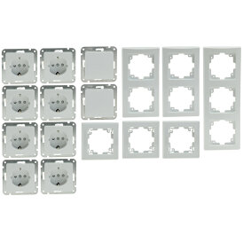 DELPHI Starter-Kit, 16-teilig PRO, weiß 8 x...