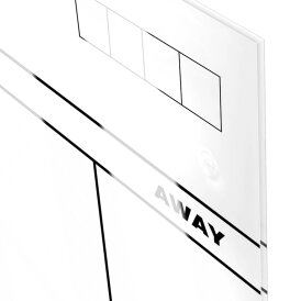 Mission Dart Markerboard Hochleistungsacryl trockenwischbar Whiteboard Weiß Cricket