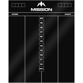 Mission Dart Markerboard Hochleistungsacryl trockenwischbar Whiteboard Schwarz 501 / Cricket