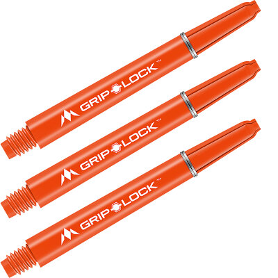 Mission Dart Grip Lock Shafts mit Shaft-Lock Ring Orange M Mittel