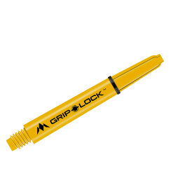 Mission Dart Grip Lock Shafts mit Shaft-Lock Ring Gelb IM Intermediate