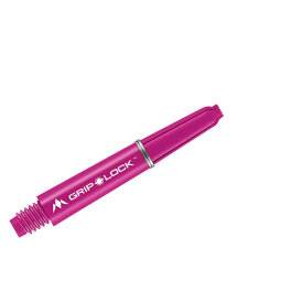 Mission Dart Grip Lock Shafts mit Shaft-Lock Ring Pink S Kurz
