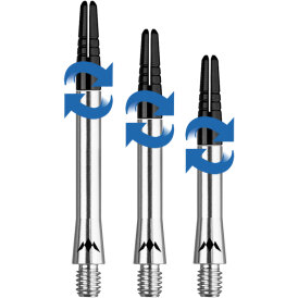 Mission Dart Alimix Spin Dart Shafts mit wechselbarem Top verschiedene Farben und Längen