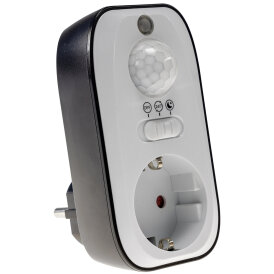 Zwischenstecker mit Bewegungsmelder 100°, 8m...