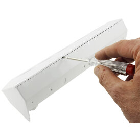 5-fach Steckdosenblock, weiß 250V~/ 16A, Aufbaumontage