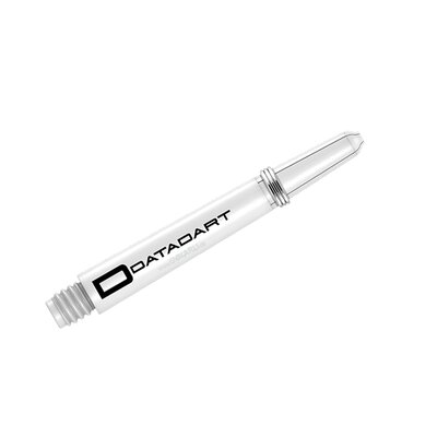 Datadart Signature Nylon Shaft Dartshaft mit Federring Design 2020 Weiß IM Intermediate