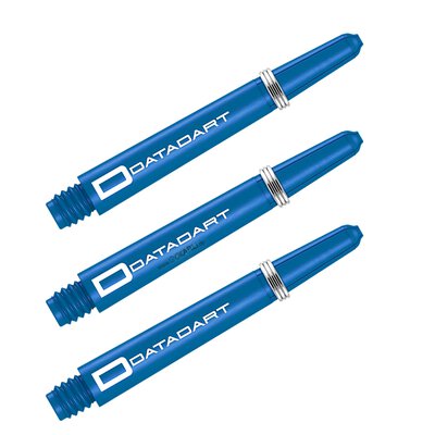 Datadart Signature Nylon Shaft Dartshaft mit Federring Design 2020 Blau IM Intermediate