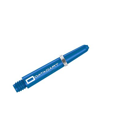 Datadart Signature Nylon Shaft Dartshaft mit Federring Design 2020 Blau S Kurz