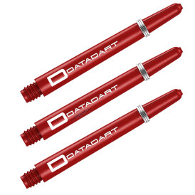 Datadart Signature Nylon Shaft Dartshaft mit Federring Design 2020 Rot M Mittel