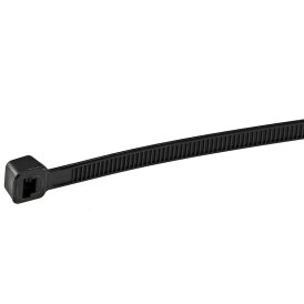 Kabelbinder Schwarz 100 Stück UV fest, wetterfest Maße 370 x 4,8 mm Zugfestigkeit 22 kg