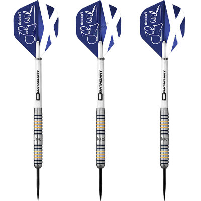Datadart Steel Darts Jocky Wilson Ghost 90% Tungsten Steeltip Darts Steeldart 24 g