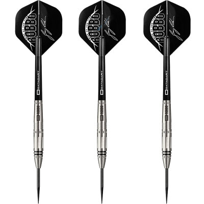 Datadart Steel Darts Gary Robson Robbo Mk3 Hybrid 80% Tungsten Steeltip Darts Steeldart 24 g