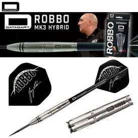 Datadart Steel Darts Gary Robson Robbo Mk3 Hybrid 80% Tungsten Steeltip Darts Steeldart 24 g