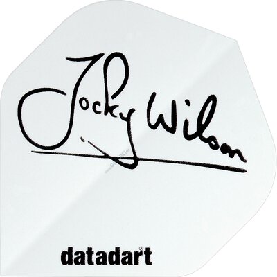 Datadart Jocky Wilson Jocky Dart Flight Nr. 2 Weiß PF002
