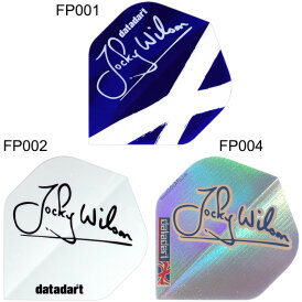 Datadart Jocky Wilson Jocky Dart Flight Nr. 2 Weiß PF002