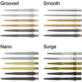 Target Steel Tip STORM Point Dart Wechsel- Spitzen Dart Point Silber Grooved 26 mm