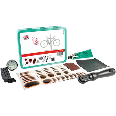 Tip Top Big Box TT 15 Fahrrad Komplettausstattung für die Schlauchreparatur Flickzeug Reifenreparatur Schlauchreparatur