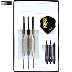 one80 Steel Darts Ron Meulenkamp V2 HD 80% Tungsten Steeltip Dart Steeldart