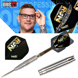 one80 Steel Darts Ron Meulenkamp V2 HD 80% Tungsten Steeltip Dart Steeldart 22 g