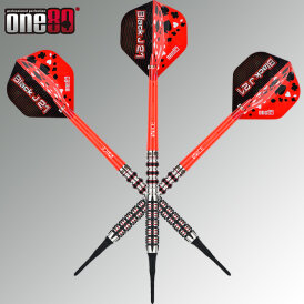 one80 Soft Darts Black J 21 01 VHD 90% Tungsten Softtip Dart Softdart 19 g