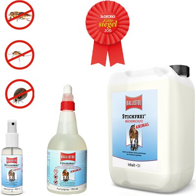 Ballistol Stichfrei® Animal Mückenschutz Pump-Spray / Spraydose in verschiedenen Größen