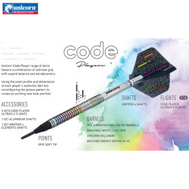 Unicorn Soft Darts Code Ian White 70% Tungsten Softtip Darts Softdart 2020 18 g