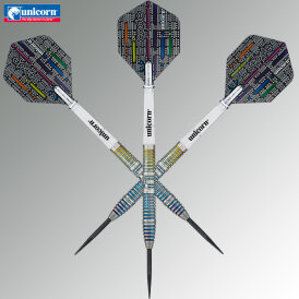 Unicorn Steel Darts Code Jeffrey de Zwaan 90% Tungsten Steeltip Darts Steeldart