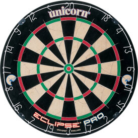 unicorn Eclipse Pro Bristle Dartboard Turnierboard Dartscheibe und Surround Schwaz Plain / Einfarbig