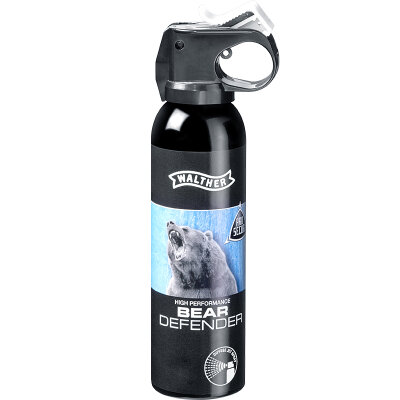 Walther ProSecur Pfefferspray Pfeffergel 10% OC, Tierabwehrspray 225 ml Bärenverteidiger