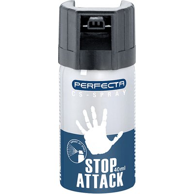 Perfecta Stop Attack CS-Spray, Tierabwehrspray 40 ml CS konischer Strahl
