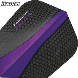 Harrows Retina Dart Flight speziell laminiert 10 Stück 3er Sätze Lila 5503 Standard
