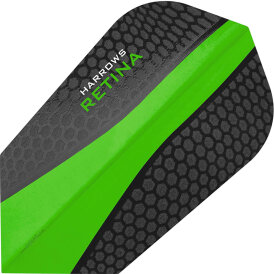 Harrows Retina Dart Flight speziell laminiert 10 Stück 3er Sätze Grün 5512 Slim