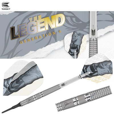 Target Soft Darts Paul Lim Legend 47 G4 Generation 4 90% Japan Softtip Darts Softdart 2020 20 g