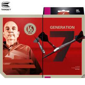 Target Steel Darts SWISS Point Phil Taylor Power 9Five G7 Generation 7 95% Tungsten Steeltip Steeldart 26 g